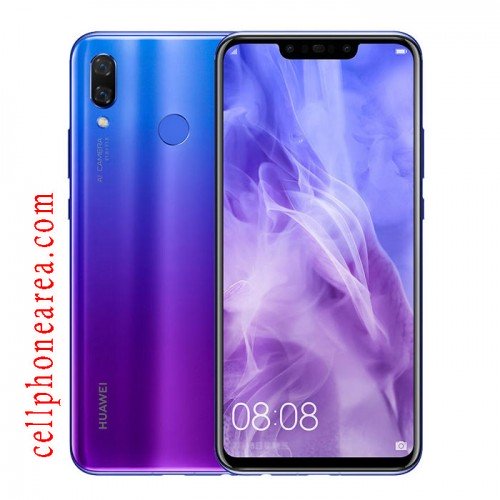 Huawei Nova  3 mobile Airy  blue