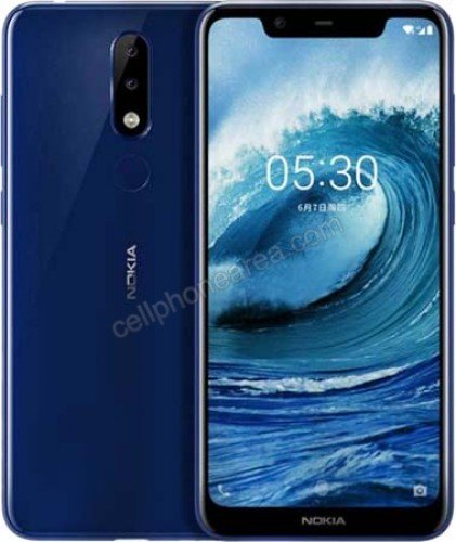 Nokia 5.1 Plus Baltic Sea Blue