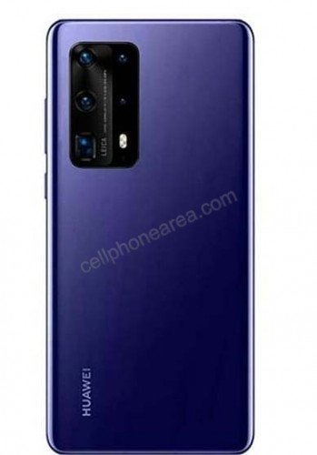 Huawei P40 Pro Premium Nave Blue Back