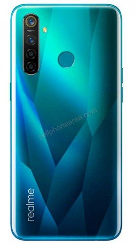 Realme Q Light Green Back