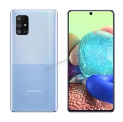 Samsung Galaxy A71 5G Prism Cube Sliver