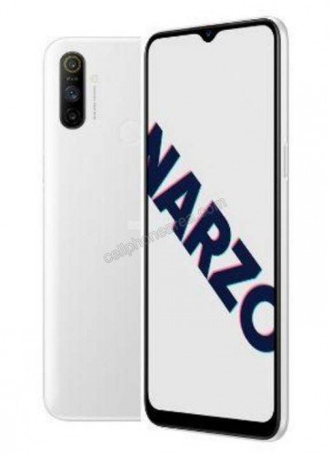 Realme Narzo 10A So white