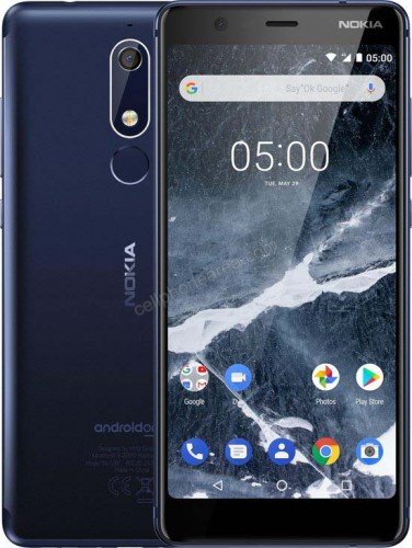 Nokia 5.1 Tempered Blue