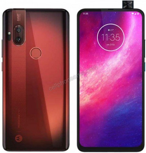 Motorola One Hyper Dark Amber